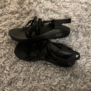 Black Chacos Sandals